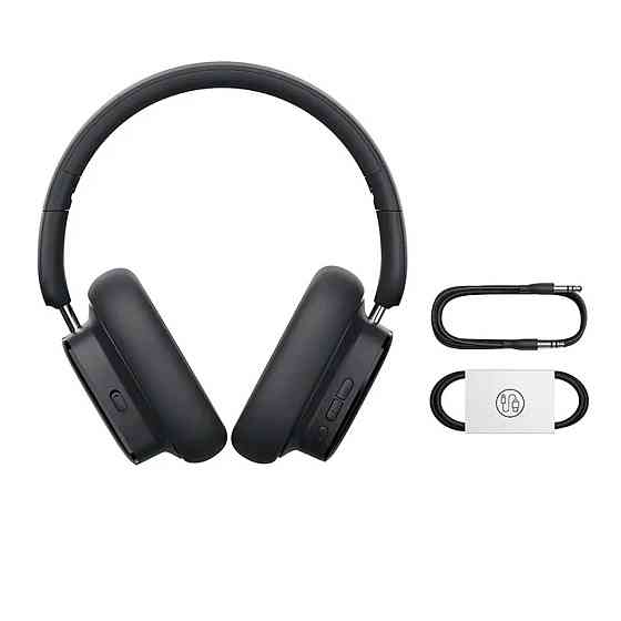 Навушники Baseus Bowie H1i Noise-Cancellation Wireless Headphones Cluster Black (A00050402113-00) Київ