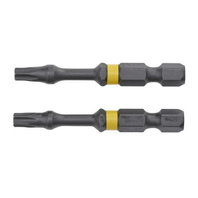 Набор бит DeWALT IMPACT TORSION, ударных, T20, L=50 мм, 2 шт + магнитный держатель (DT70537T) Винница - изображение 2