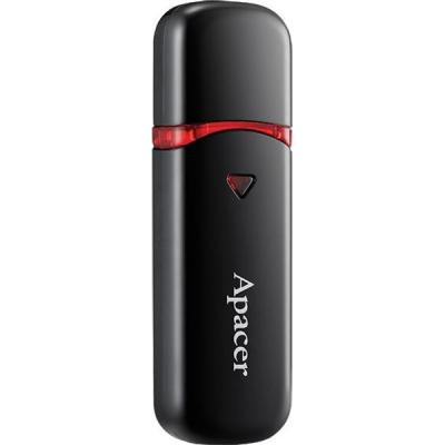 USB флеш накопитель Apacer 64GB AH333 black USB 2.0 (AP64GAH333B-1) Винница - изображение 3