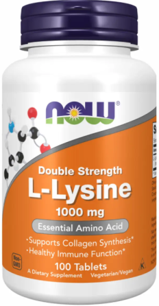 L-лизин Now Foods L-Lysine 1000mg 100 таб Киев