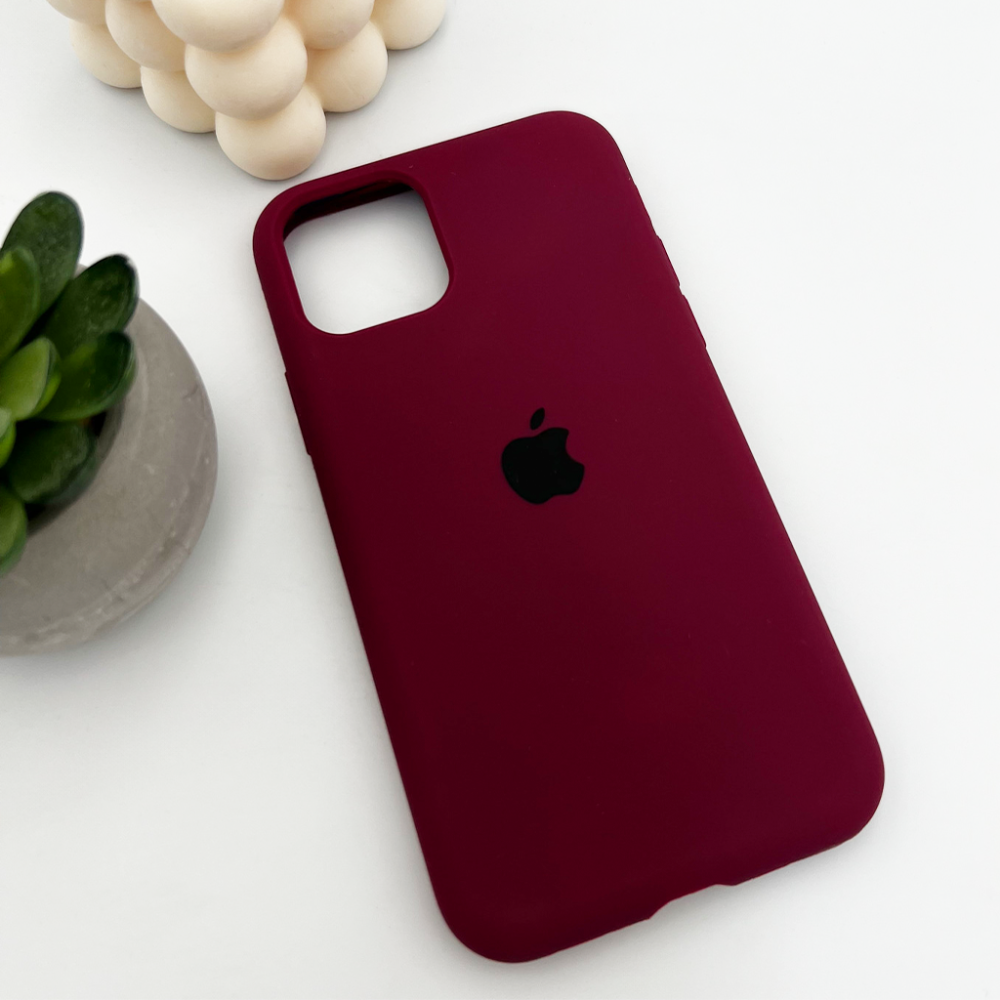 Чохол для смартфона Silicone Full Case AA Open Cam for Apple iPhone 11 Pro кругл 47,Plum Киев - изображение 4