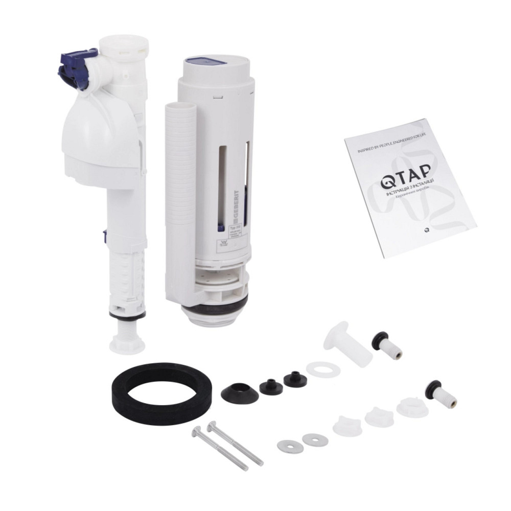 Унитаз напольный Qtap Jay Eco Ultra Quiet с сидением Soft-close 640x360x835 мм QTJAY27W48749 White Киев - изображение 9