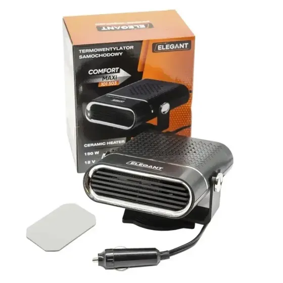 Тепловентилятор автомобильный 12В,150 Вт Elegant Plus Коломия