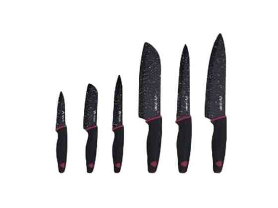 Набір ножів покриття non-stick 6пр.у коробці VC-6200 ТМ VINCENT Київ