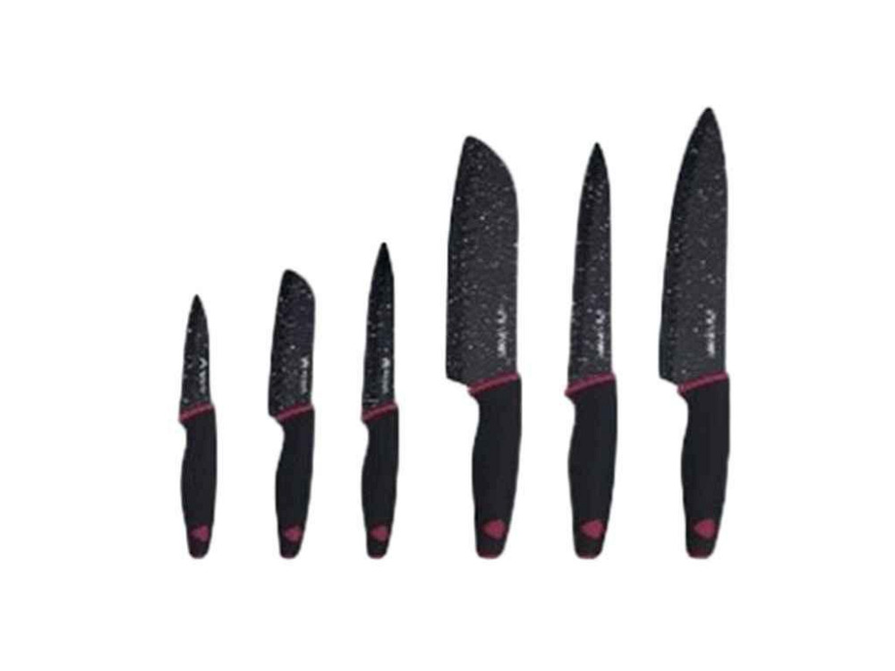 Набір ножів покриття non-stick 6пр.у коробці VC-6200 ТМ VINCENT Київ - фото 1