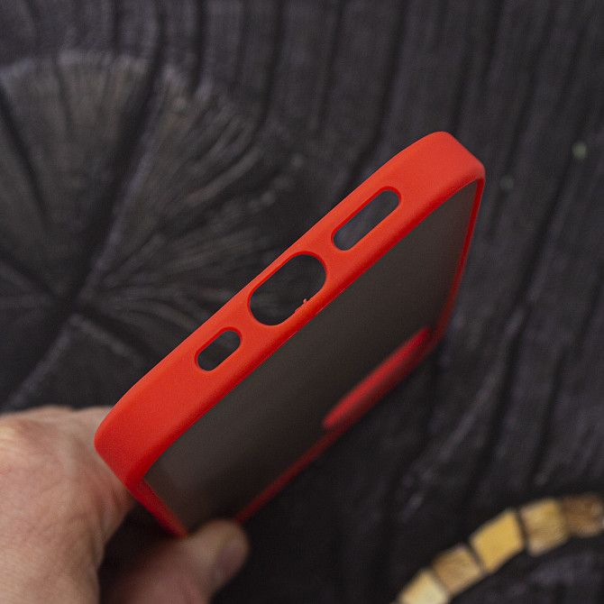 Чехол Funda (FULL PROTECTION) for iPhone 12Mini Red/Black Київ - фото 2