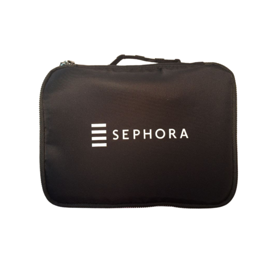 Косметичка-органайзер Sephora для косметики з відділеннями та секцією для кистей легко миється 25×18×12 см Слов'янськ