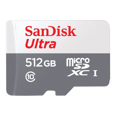 Карта пам&apos;яті SanDisk 512GB microSDXC class 10 UHS-I Ultra (SDSQUNR-512G-GN3MN) Вінниця - фото 1