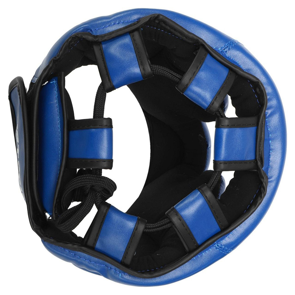 Шлем боксерский с полной защитой кожаный FISTRAGE-4157 S-XL Шлемы для бокса и единоборств Киев - изображение 3