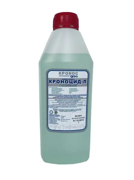Підкислювач Кроноцид-Л розчин 1 л (термін придатності до 30,06,2027 р) Вінниця - фото 1