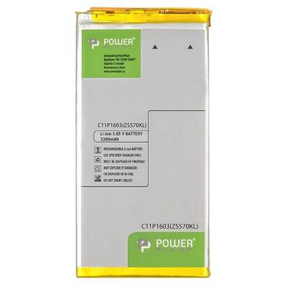 Аккумуляторная батарея PowerPlant ASUS Zenfone 3 Deluxe (ZS570KL) (C11P1603) 3380mAh (SM120031) Винница - изображение 1