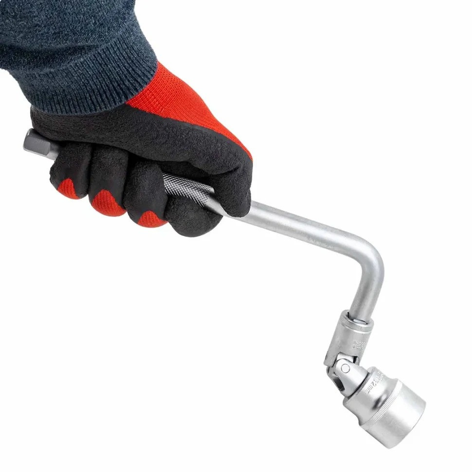 Набір головок коротких 15 пр. в ложементі (10-32мм, вороток 1/2'' 250мм, кардан 1/2'') Forsage F-4159 Одесса - изображение 4