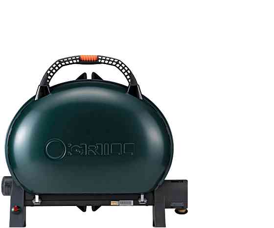 КОМПЛЕКТ Портативний переносний газовий гриль O-GRILL 500, зелений + шланг в подарунок! Код: 013367 Рівне