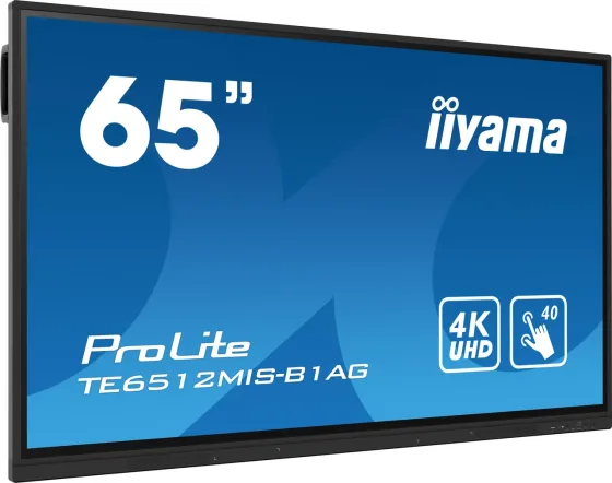 Монитор Iiyama  Interaktywny 65 Cali Te6512Mis B1Ag Infrared 40Pkt Ips 4K 7H Wifi Киев