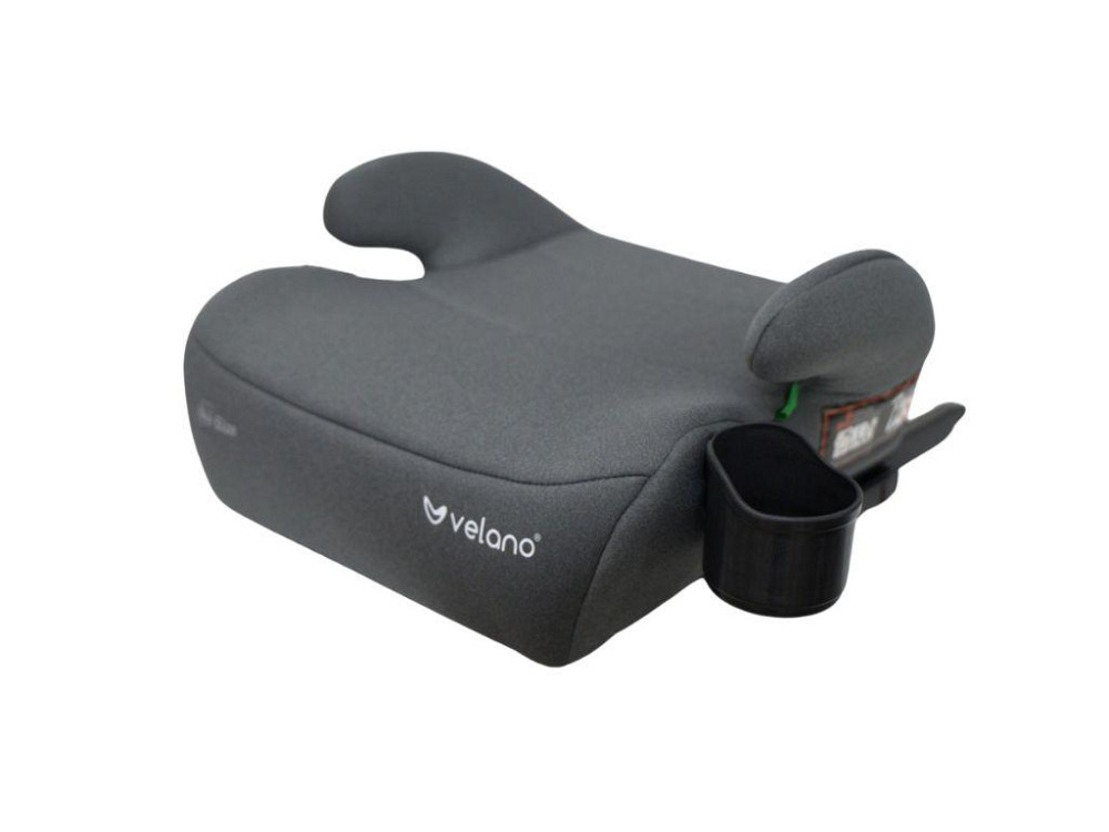 Бустер VELANO Primo i-Size 125–150 см, ISOFIX + підстаканник, grey Київ - фото 3