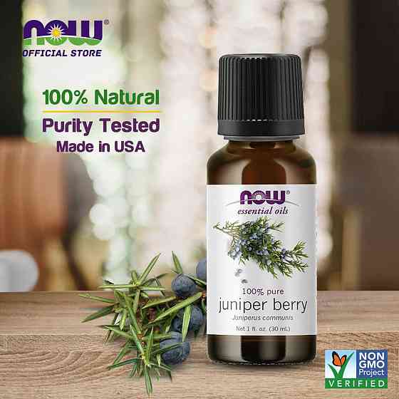 Ефірні олії ягоди ялівцю Now Foods Juniper Berry Oil 30 мл Луцьк