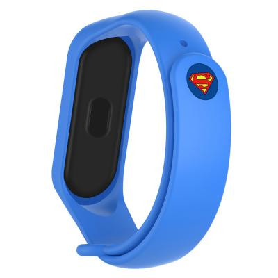 Ремешок для фитнес браслета Armorstandart Superhero Edition for Xiaomi Mi Band 4/3 Superman Blue (ARM55071) Винница - изображение 1