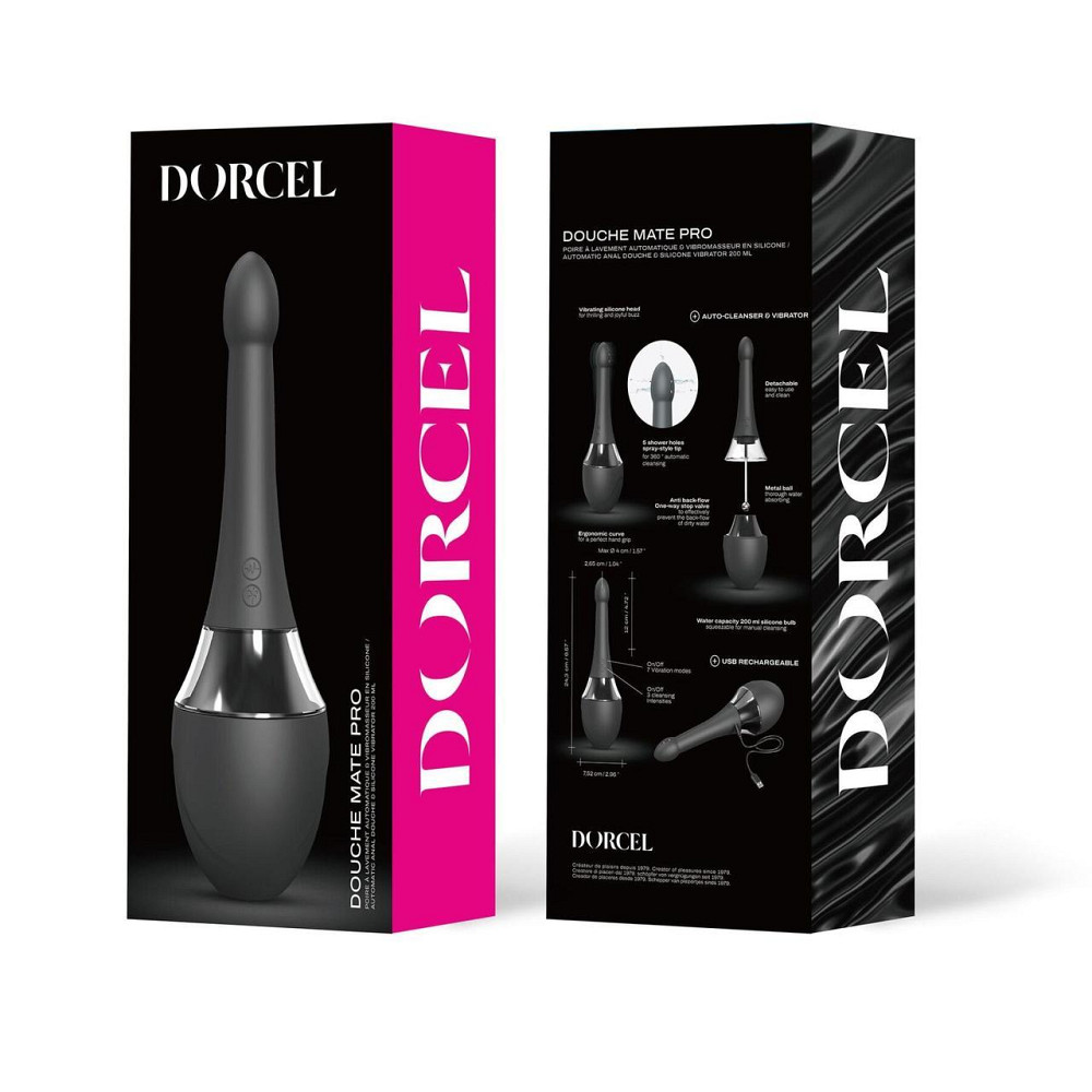 Автоматичний анальний душ-вібратор Dorcel Douche Mate Pro Sex Aura Київ - фото 7