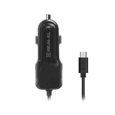 Зарядное устройство REAL-EL CA-15 black (EL123160009) Винница