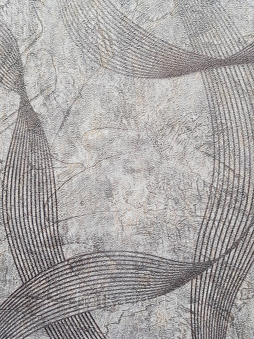 Шпалери метрові вінілові на флізеліні Sintra Vila абстракція зигзаги смуги коричневі золотисті 532553 Київ - фото 2