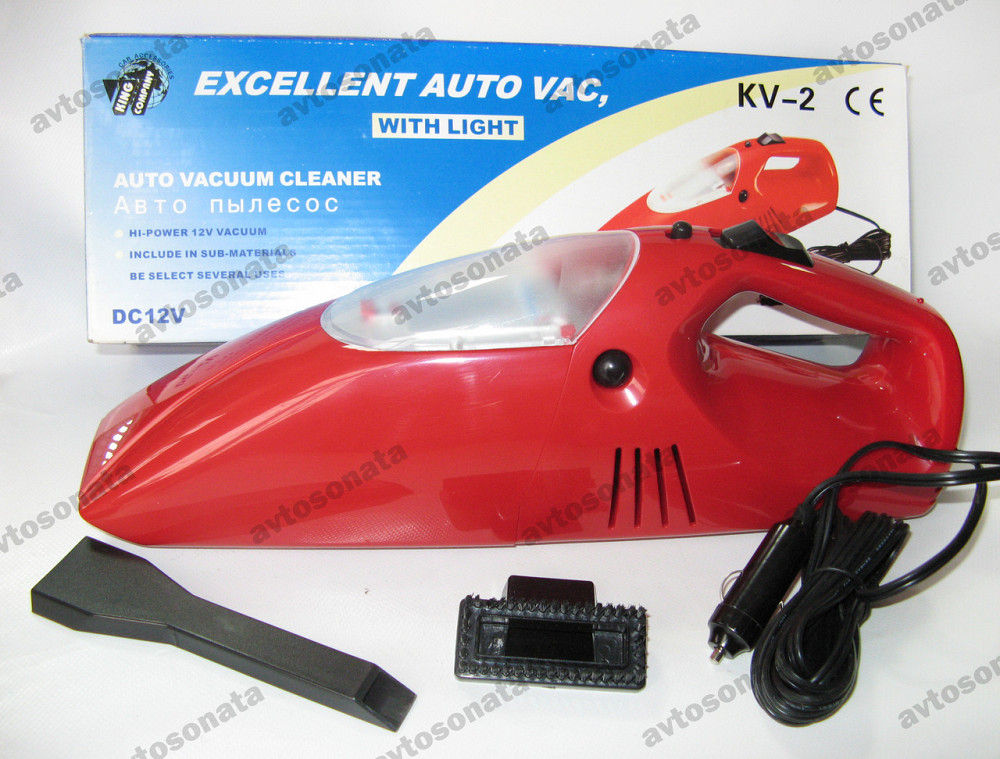 Пылесос KV-2 12V/90W с фонариком Винница - изображение 1