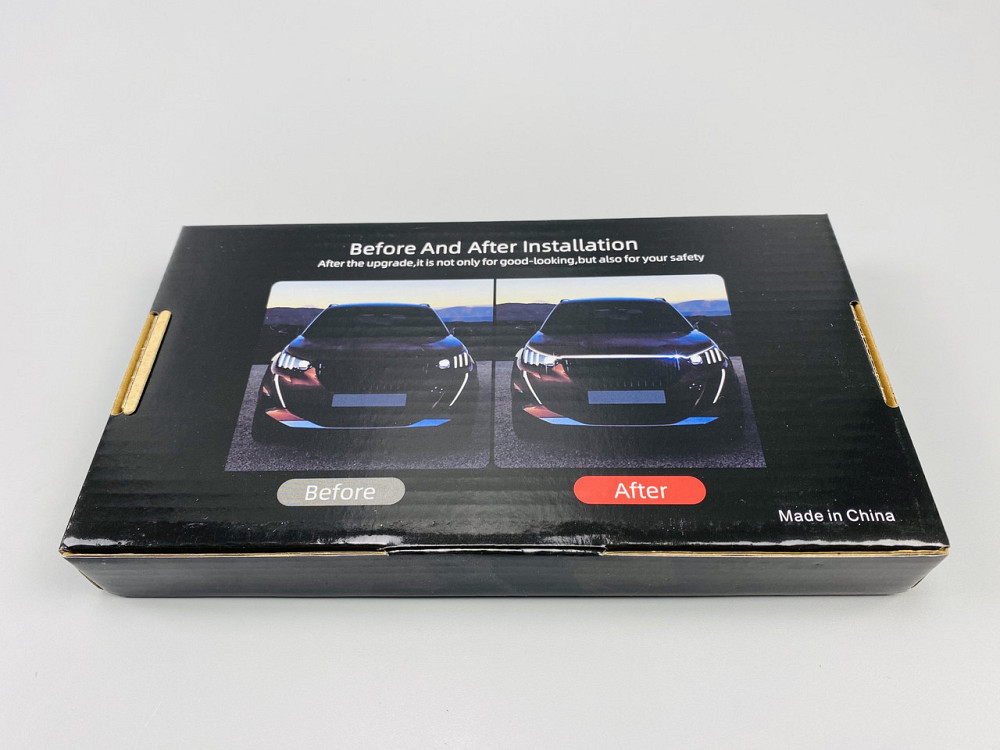 Стрічка LED додаткового підсвічування фар Гнучка світлодіодна смуга освітлення денні ходові вогні Мукачево - фото 8