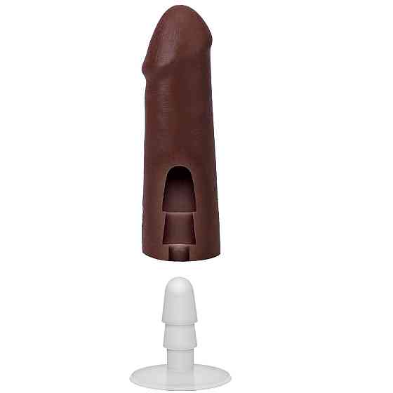 Фалоімітатор Doc Johnson The Realistic Cock ULTRASKYN - 5 Inch Chocolate Sex Aura Київ