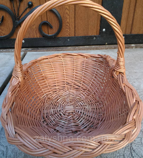Кошик плетений великий Київ - фото 10