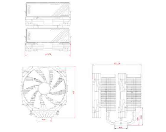 Кулер процесорний ID-Cooling Frozn A720 Black Чорний Харків