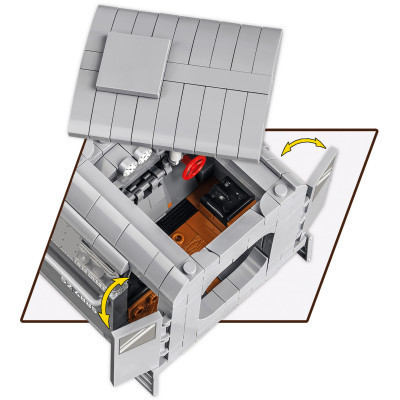 Конструктор Cobi Локомотив Kriegslokomotive Class 52 1:35, 2476 деталей (COBI-6281) Вінниця - фото 10