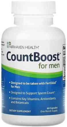 Репродуктивне здоров'я чоловіків Fairhaven Health CountBoost 60 капсул Київ