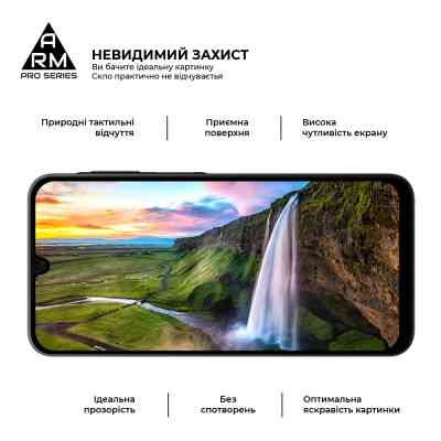 Скло захисне Armorstandart Pro Samsung A16 4G (A165) Black (ARM80171) Вінниця