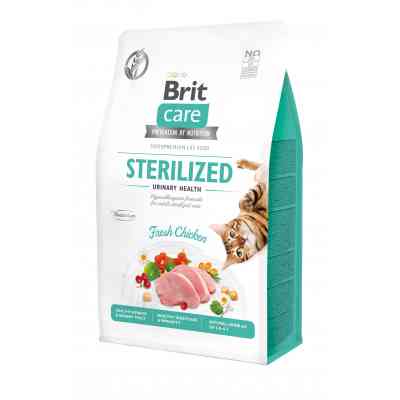 Сухой корм для кошек Brit Care Cat GF Sterilized Urinary Health 400 г (8595602540747) Винница