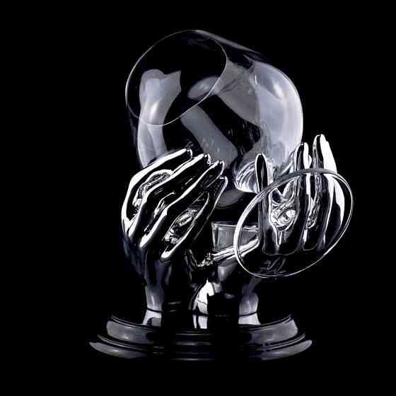 Келих із підігрівом для коньяку "Тепло рук", срібло 750 мл Рівне