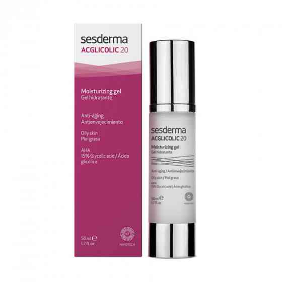 Сесдерма Acglicolic 20 Гель увлажняющий с гликолевой кислотой Sesderma Acglicolic 20 Moisturizing gel, 50мл Днепр
