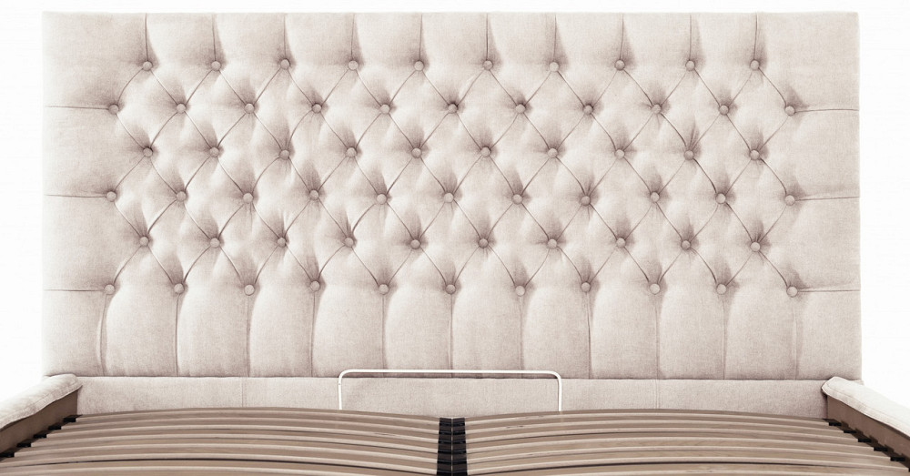 Кровать Cambridge Standart 140 х 200 см Мисти Milk Бежевый Днепр - изображение 8