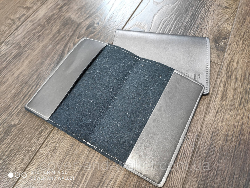 Женская обложка на паспорт из эко-кожи золотистая Киев - изображение 3