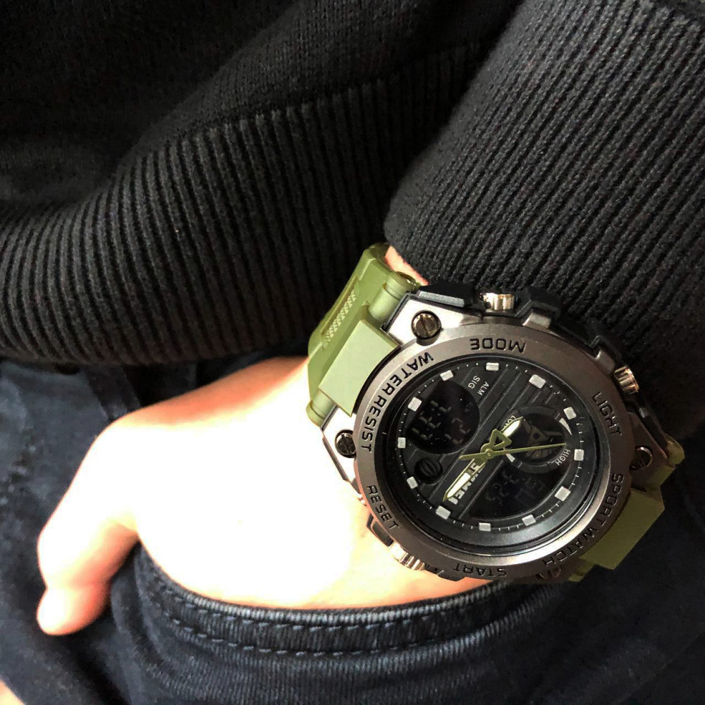 Военные часы для всу SKMEI, Военные часы с секундомером Тактические для ЗСУ YG-89 Львов - изображение 2