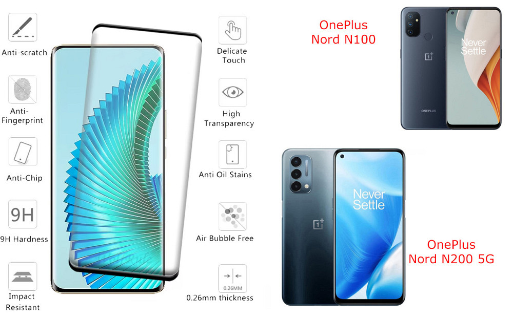 Защитное стекло HyperGlass Pro для OnePlus Nord N100, Nord N200 5G – максимальная чувствительность и защита Киев - изображение 2