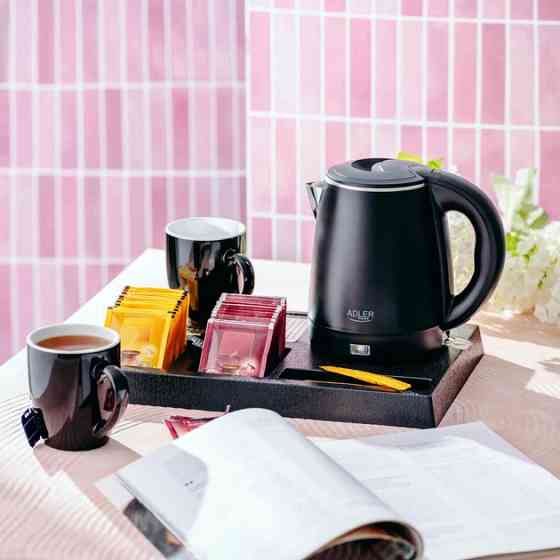Электрочайник + 2 чашки и поднос ADLER AD 1387 1Л DY-86 Львов