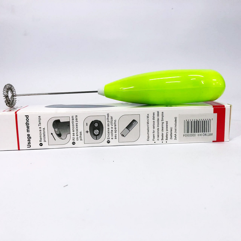 Ручной миксер для сливок FUKE Mini Creame, Капучинатор для взбивания молока и сливок электрический HN-96 Львов - изображение 8