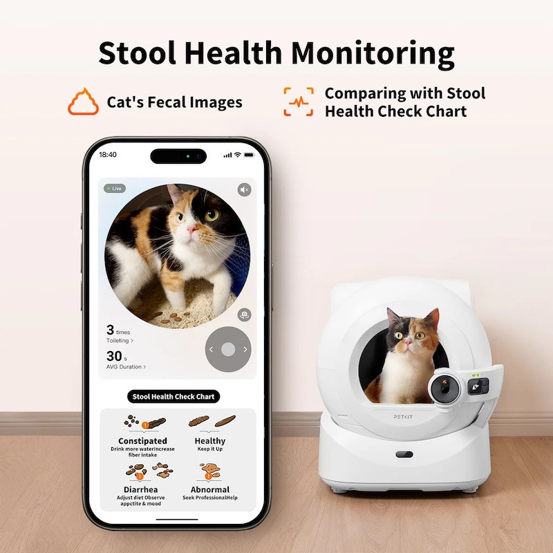 Смарт автоматический лоток PETKIT Purobot Ultra with Camera Одесса - изображение 6