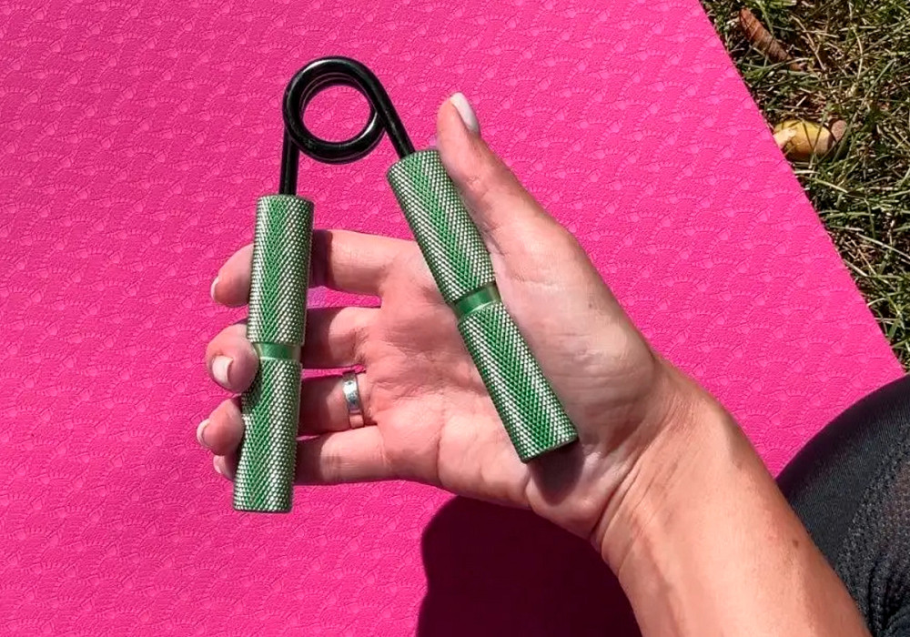 EasyFit Кистьовий еспандер EasyFit Hand Grip PRO 91 кг зелений (200 lb) Коломия - фото 2