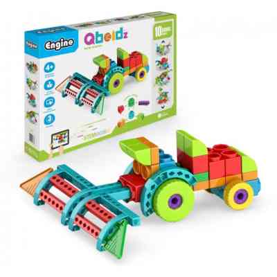 Конструктор Engino Qboidz Фермерський трактор з 10 бонусними (QB50) Вінниця