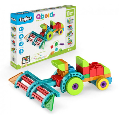 Конструктор Engino Qboidz Фермерский трактор с 10 бонусными (QB50) Винница - изображение 2