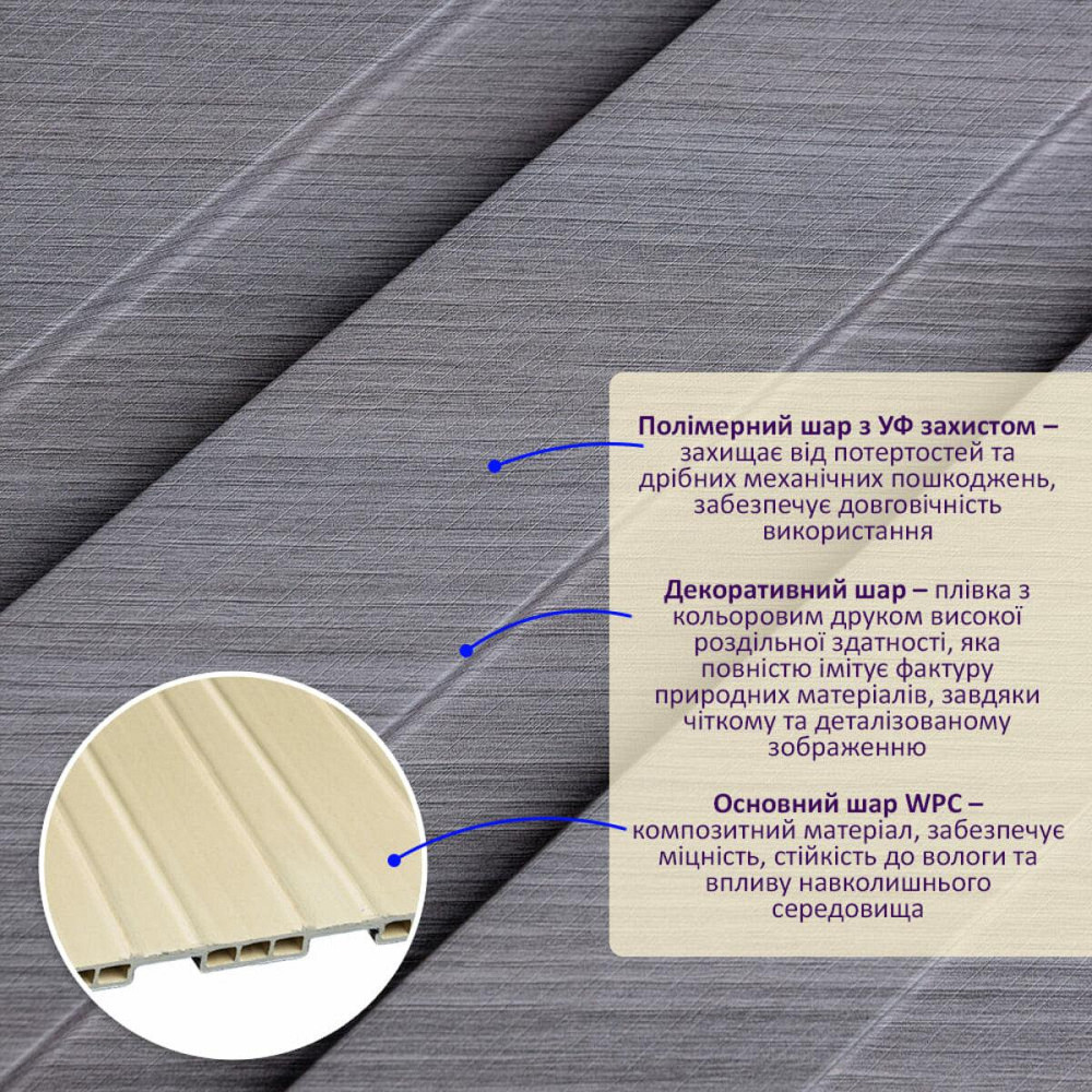 Декоративная стеновая рейка Киев - изображение 2