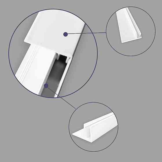 Алюминиевый финишный профиль для сайдинга Киев