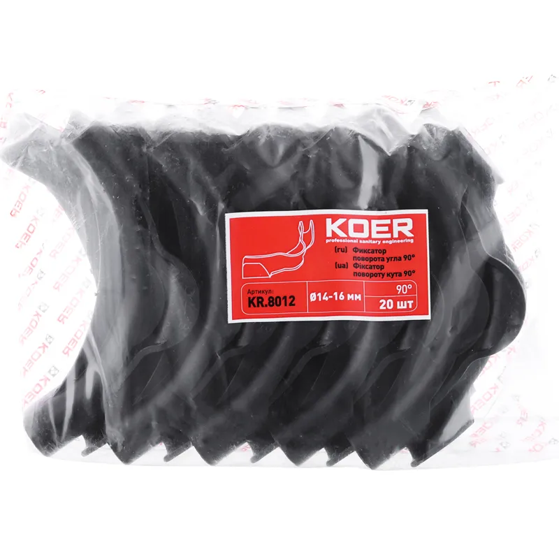 Фіксатор повороту кута 90 * Koer KR.8012 (KR2971) Київ - фото 1