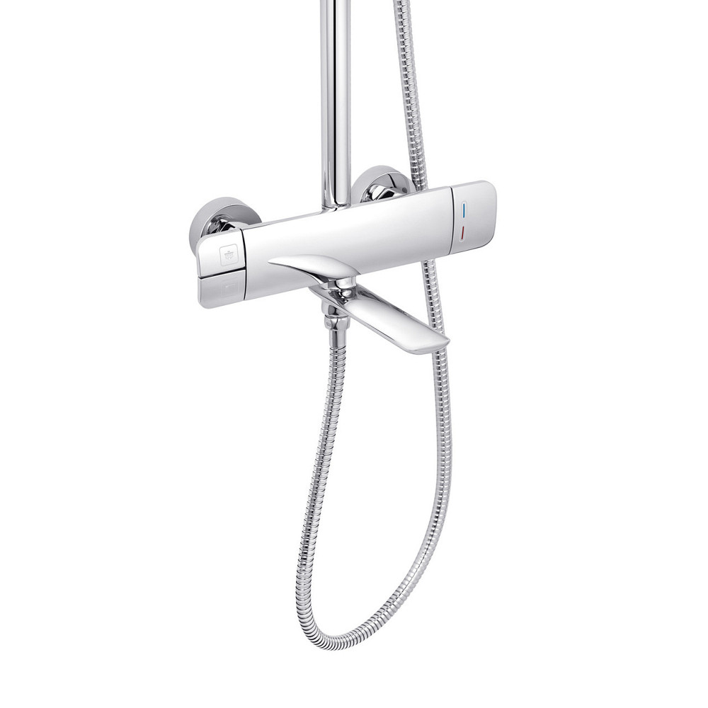 Душевая система пристенная с изливом Kroner KRP Makon - C063 Киев - изображение 2