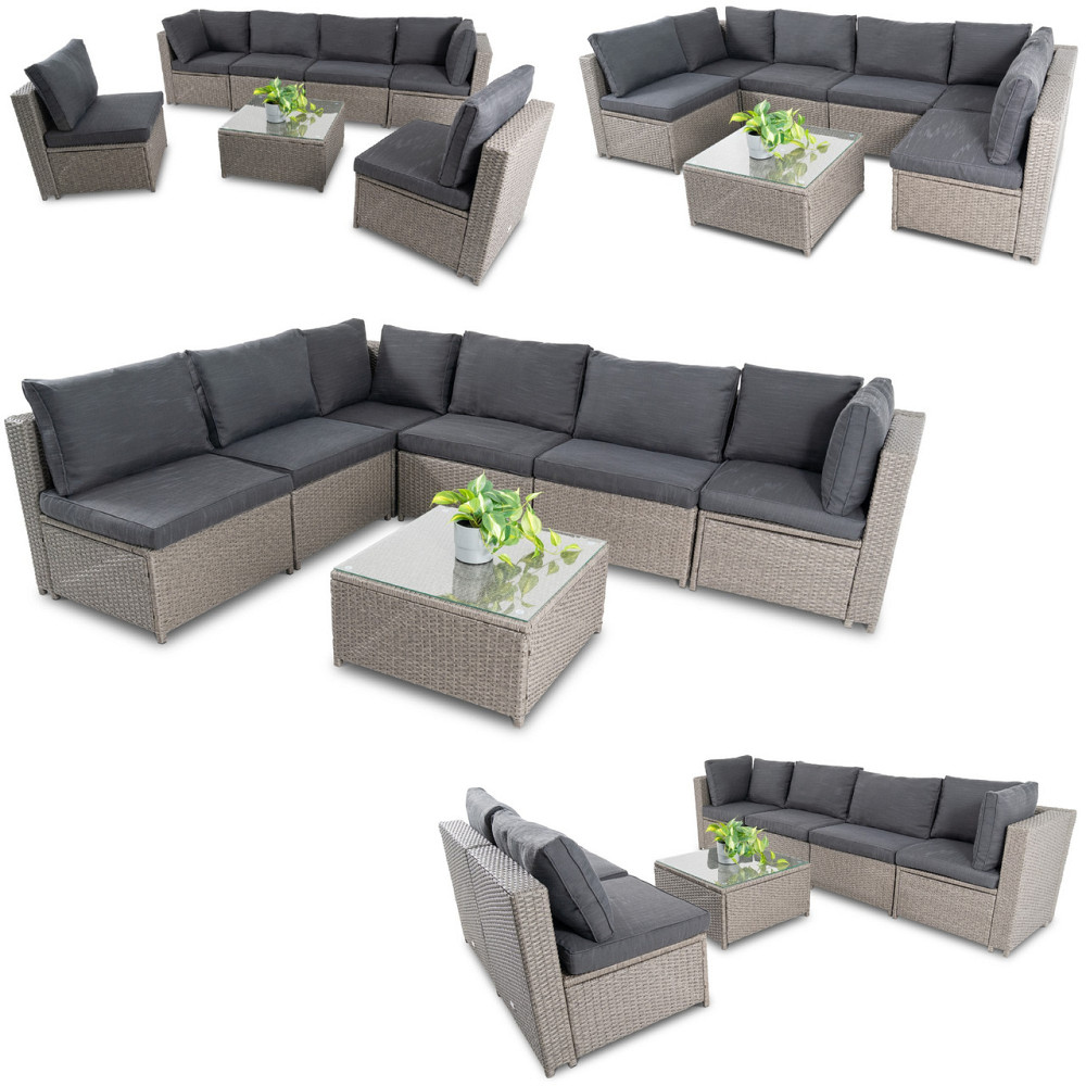 Комплект садових меблів Di Volio Torino Сірий/Графітовий Киев - изображение 9